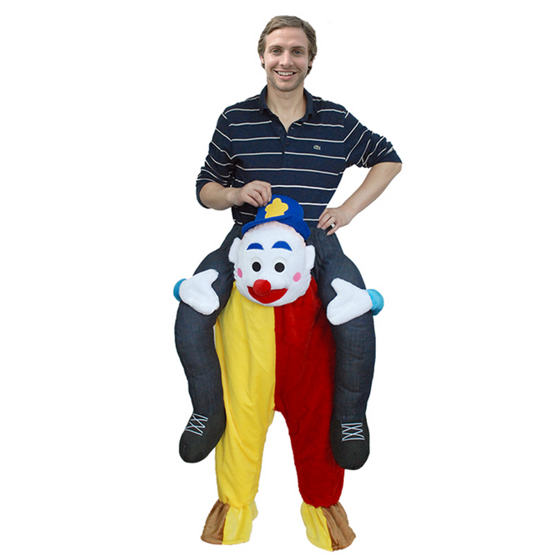 Mascot doll costume New Halloween Clown Carry Mascot Costume Suits Party Game Dress Outfits Clothing Advertising Carnival Christmas Adults, Red and yellow
Mascot doll costume New Halloween Clown Carry Mascot Costume Suits Party Game Dress Outfits Clothing Advertising Carnival Christmas Adults, Red and yellow