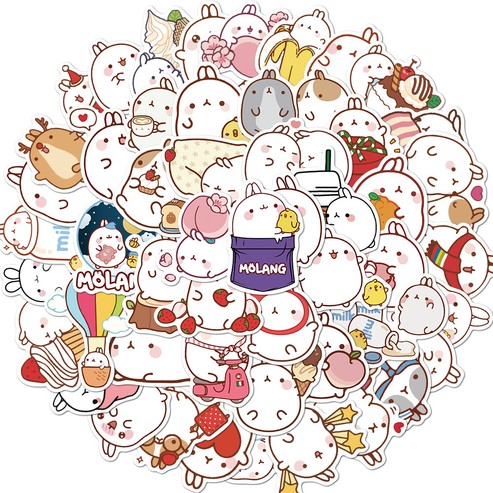 New Sexy 50PCS Cute Chubby Rabbit Graffiti Stickers DIY Fridge Laptop Guitar Luggage Suitcase Waterproof Cartoon Kids Sticker Decal Toys
New Sexy 50PCS Cute Chubby Rabbit Graffiti Stickers DIY Fridge Laptop Guitar Luggage Suitcase Waterproof Cartoon Kids Sticker Decal Toys