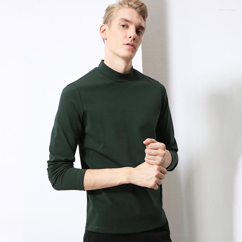 Men's T-Shirts 2022 Brand Men's Long-sleeved T-shirt Collar Elastic Cotton Slim Shirt Primer MenMen's Imon22, Black
Men's T-Shirts 2022 Brand Men's Long-sleeved T-shirt Collar Elastic Cotton Slim Shirt Primer MenMen's Imon22, Black