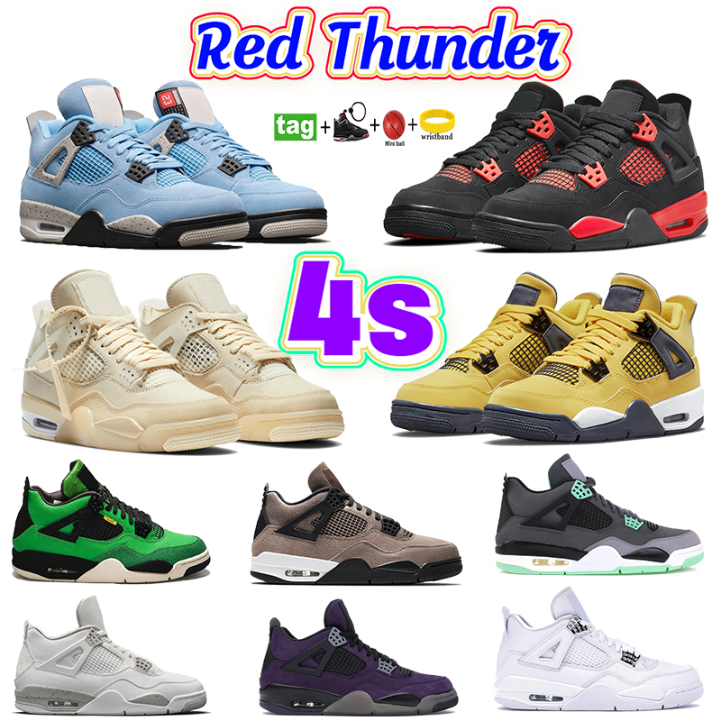 Newest 4 Basketball Shoes Red Thunder University Blue 4s Pure Money white oreo Men Sneakers Green Glow Metallic Purple Canyon Zen Master white x sail Women Trainers, #32- shoe box
Newest 4 Basketball Shoes Red Thunder University Blue 4s Pure Money white oreo Men Sneakers Green Glow Metallic Purple Canyon Zen Master white x sail Women Trainers, #32- shoe box