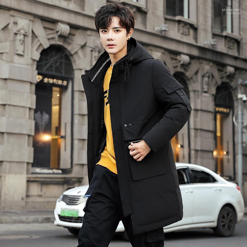 Men's Down & Parkas Jacket 2022 Winter Mid Long Hooded Fashion Brand Handsome Thickened Tooling Coat Phin22, Black
Men's Down & Parkas Jacket 2022 Winter Mid Long Hooded Fashion Brand Handsome Thickened Tooling Coat Phin22, Black