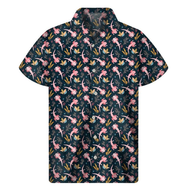 Men' Casual Shirts Hawaii Axolotl For Men Short Sleeve Cuban Collar Shirt 3D Print Summer Holiday Button Dazn Tops And WomenMen, Zhx012683
Men' Casual Shirts Hawaii Axolotl For Men Short Sleeve Cuban Collar Shirt 3D Print Summer Holiday Button Dazn Tops And WomenMen, Zhx012683