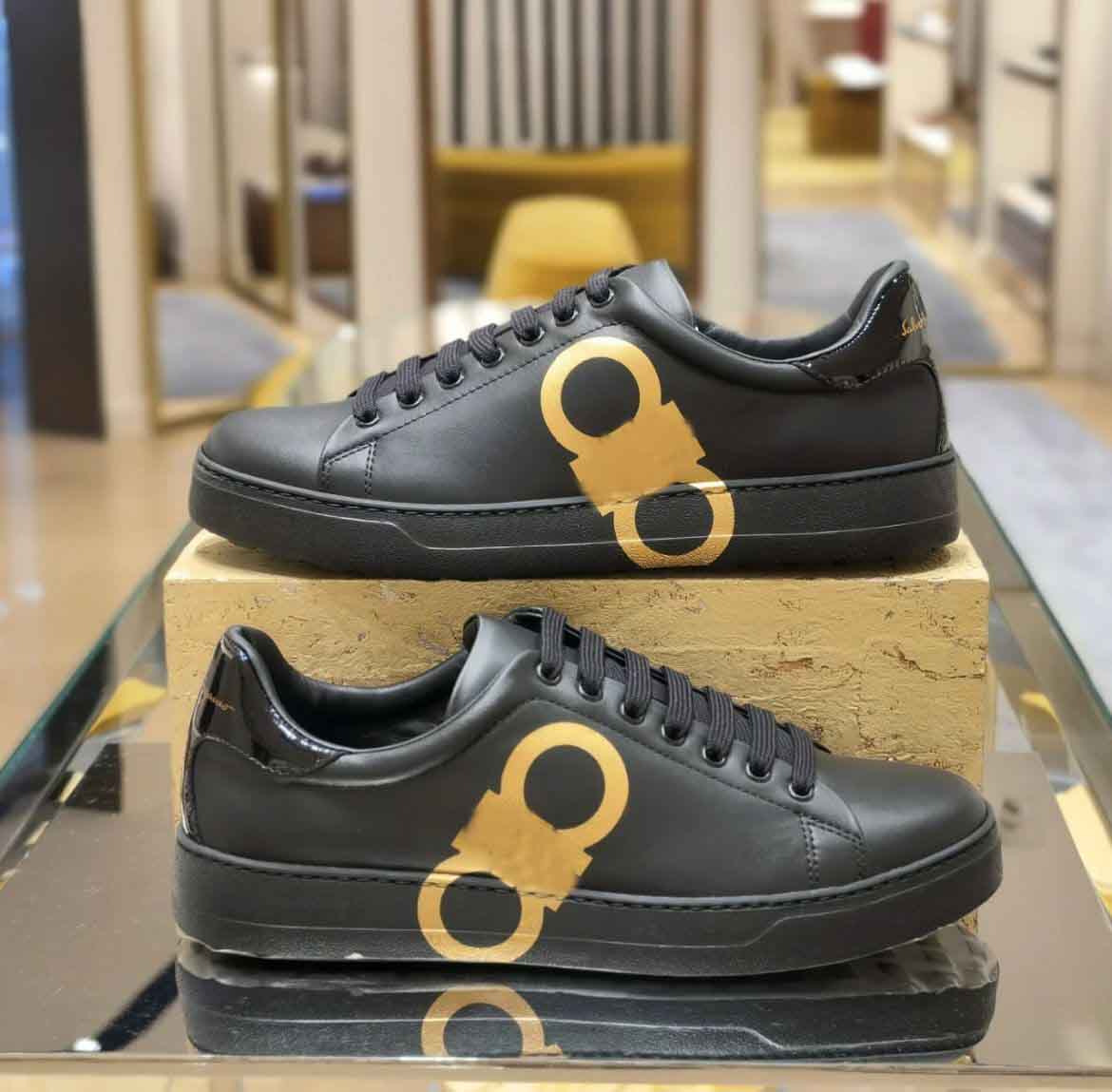 Popular Brands Gancini Men Sneakers Shoes Streetwear White Black Leather Skateboard Walking Man Ultra-light Rubber Sole Factory Discount Footwear, 15
Popular Brands Gancini Men Sneakers Shoes Streetwear White Black Leather Skateboard Walking Man Ultra-light Rubber Sole Factory Discount Footwear, 15