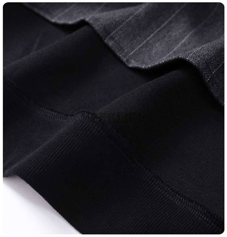 autumn spring men polo shirts striped long sleeve large size 8XL 9XL 10XL patchwork turn down collar tees loose casual tops 54 220408