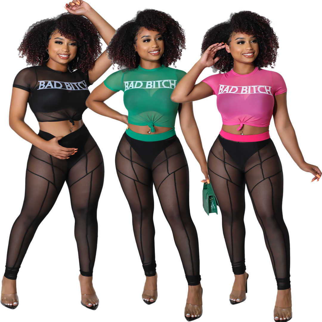 Sexy Stretch Gauze Letter Printed Casual Two Piece Set 2022 Mesh Yoga Pants Womens Clothing, Pink
Sexy Stretch Gauze Letter Printed Casual Two Piece Set 2022 Mesh Yoga Pants Womens Clothing, Pink