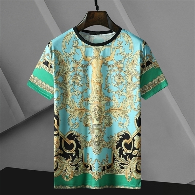 Fashion Brand Lable T-shirt Men Luxury Baroque T shirts Gothic 3D Golden Flower Royal Clothes Summer Casual Tops Tees 220418, Pic show 7
Fashion Brand Lable T-shirt Men Luxury Baroque T shirts Gothic 3D Golden Flower Royal Clothes Summer Casual Tops Tees 220418, Pic show 7
