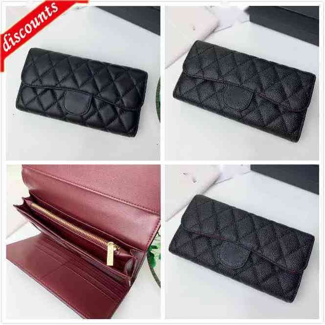 Letter Design 130 Luxury Brand Plaid Cc Chain Clutch Lambskin Diamond Pattern Pouch Women's Le Boy Long Wallet Caviar Leather Purse Zipper P
Letter Design 130 Luxury Brand Plaid Cc Chain Clutch Lambskin Diamond Pattern Pouch Women's Le Boy Long Wallet Caviar Leather Purse Zipper P