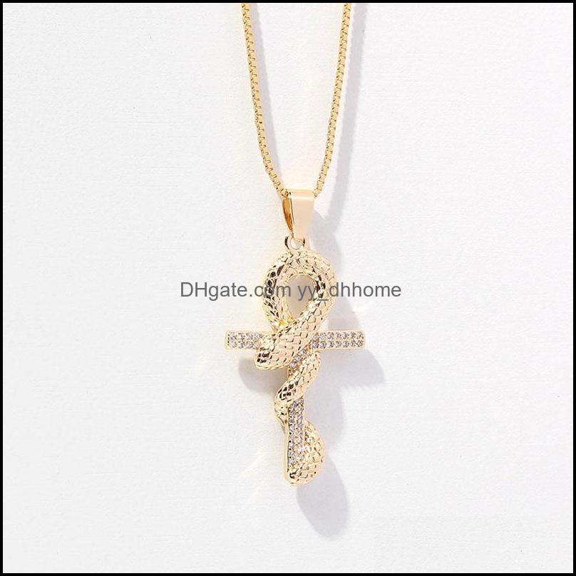 Pendant Necklaces Pendants Jewelry Design Christian Cross Copper Micro-Inlaid Zircon Single Layer Clavicle Chain Retro Temperament Persona
Pendant Necklaces Pendants Jewelry Design Christian Cross Copper Micro-Inlaid Zircon Single Layer Clavicle Chain Retro Temperament Persona