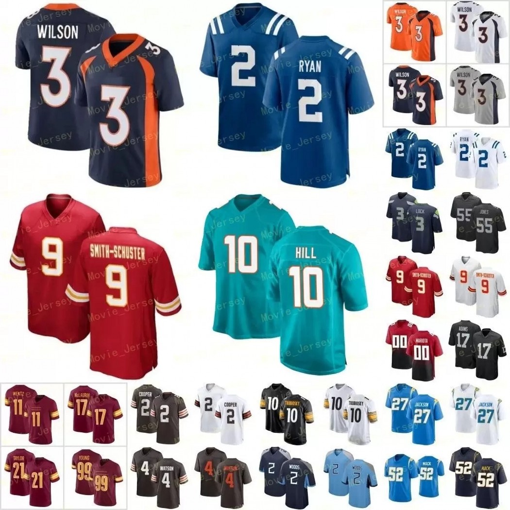 Russell Wilson Jersey Tyreek Hill Matt Ryan Deshaun Watson 9 Juju Smith-Schuster 2 Amari Cooper Trubisky Khalil Mack 11 Carson Wentz Davante Adams Chandler Jones, Men
Russell Wilson Jersey Tyreek Hill Matt Ryan Deshaun Watson 9 Juju Smith-Schuster 2 Amari Cooper Trubisky Khalil Mack 11 Carson Wentz Davante Adams Chandler Jones, Men