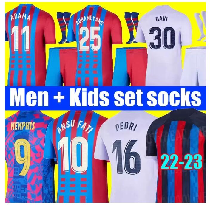 Camisetas de football MEMPHIS PEDRI ADAMA AUBA soccer jersey FERRAN 21 22 23 ANSU FATI 2021 2022 2023 GAVI F. DE JONG barcelona DEST kit shirt men kids sets, 21/22 away
Camisetas de football MEMPHIS PEDRI ADAMA AUBA soccer jersey FERRAN 21 22 23 ANSU FATI 2021 2022 2023 GAVI F. DE JONG barcelona DEST kit shirt men kids sets, 21/22 away