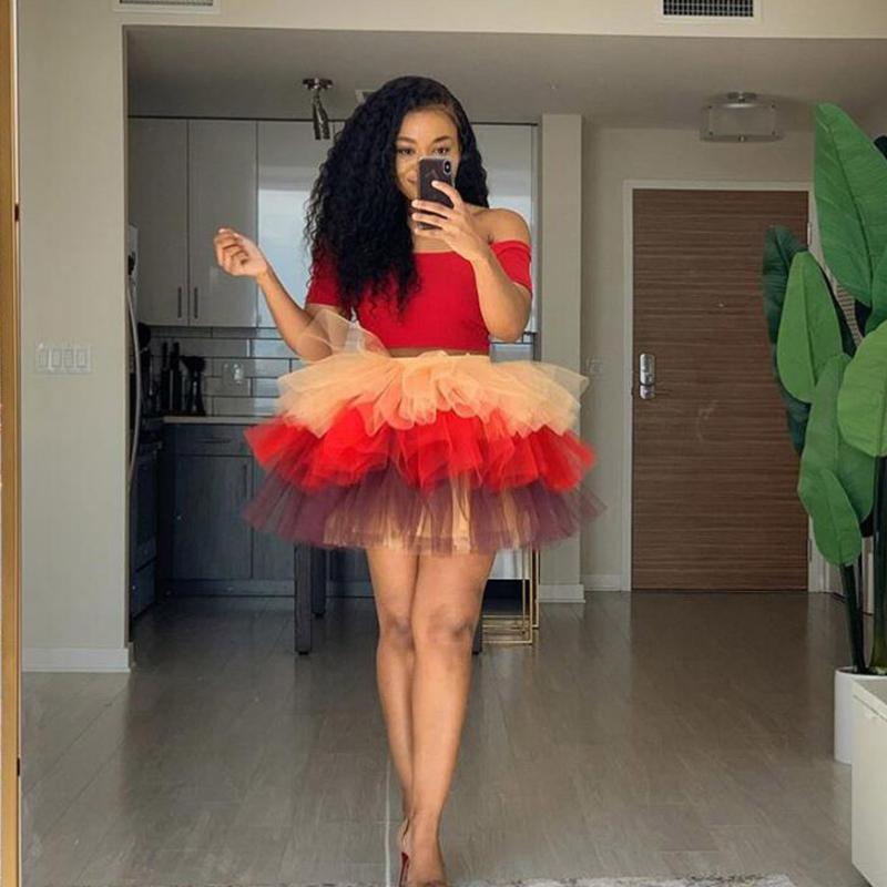 Skirts Custom Colors Skirt Tutu Women Knee Length Short Female Saia Jupe Femme Faldas Fashion Elastic WaistbandSkirts, Black
Skirts Custom Colors Skirt Tutu Women Knee Length Short Female Saia Jupe Femme Faldas Fashion Elastic WaistbandSkirts, Black