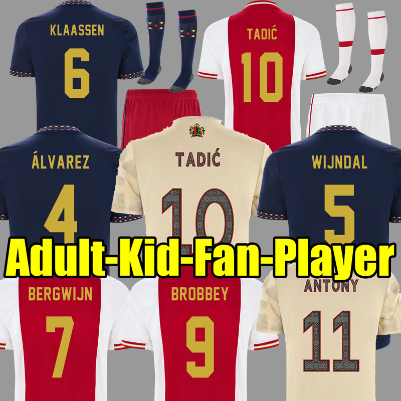 22 23 TADIC ajaxs soccer jersey BERGWIJN 7 2022 football shirt home ANTONY BLIND HALLER NERES men kids kit third set uniforms 2023 fan PLAYER version, 1988 away
22 23 TADIC ajaxs soccer jersey BERGWIJN 7 2022 football shirt home ANTONY BLIND HALLER NERES men kids kit third set uniforms 2023 fan PLAYER version, 1988 away