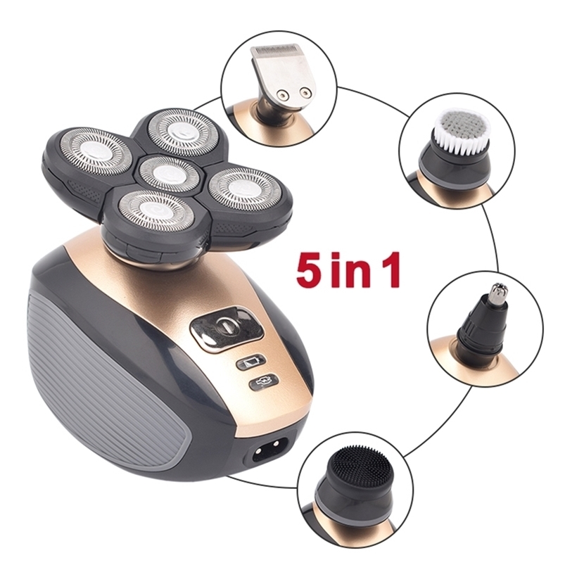 Electric for Men Bald Head Shaver 5 in 1 Electric Shaver Kit Cordless Hair Clippers Nose Hair Trimmer Waterproof USB Rechargeabl 220322
Electric for Men Bald Head Shaver 5 in 1 Electric Shaver Kit Cordless Hair Clippers Nose Hair Trimmer Waterproof USB Rechargeabl 220322
