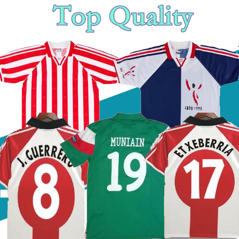 1995 1997 1998 2011 2012 Athletic Centenary Soccer jerseys rerto MUN ETXEBERRIA Retro 97 98 Vintage Classic ROBERTO RIOS ZIGANDA ALKIZA NAGORE football shirt
1995 1997 1998 2011 2012 Athletic Centenary Soccer jerseys rerto MUN ETXEBERRIA Retro 97 98 Vintage Classic ROBERTO RIOS ZIGANDA ALKIZA NAGORE football shirt