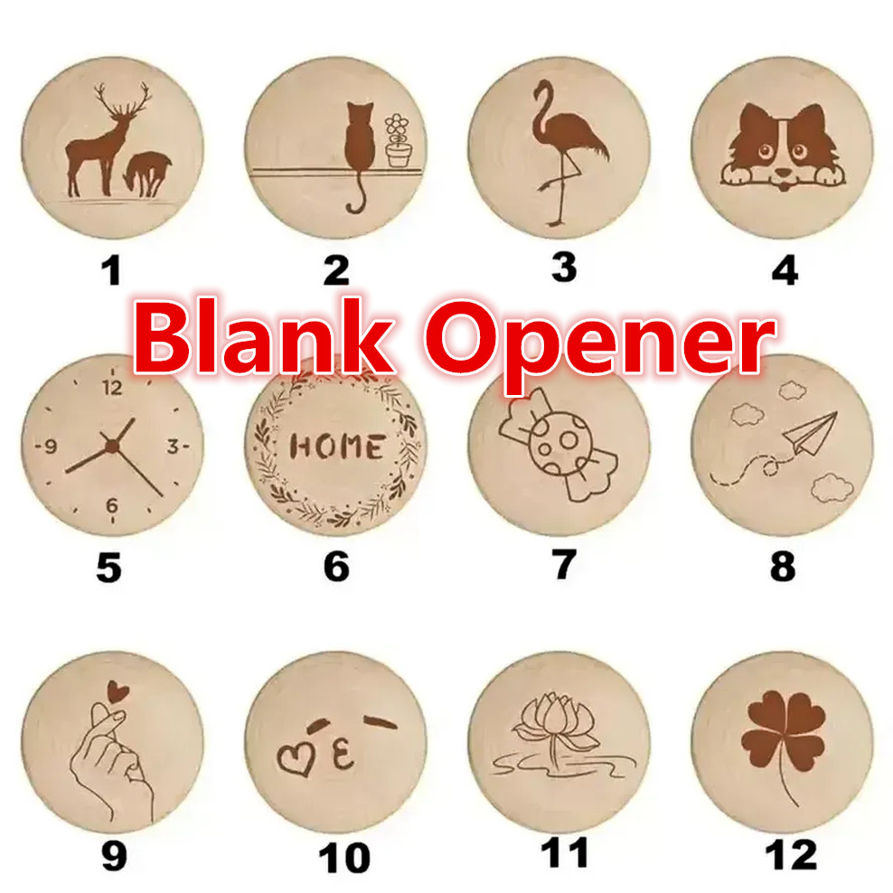 New Blank DIY Wooden Round Shape Beer Bottle Opener Coaster Fridge Magnet Decoration Magnetic Refrigerator Magnets 12 Styles
New Blank DIY Wooden Round Shape Beer Bottle Opener Coaster Fridge Magnet Decoration Magnetic Refrigerator Magnets 12 Styles