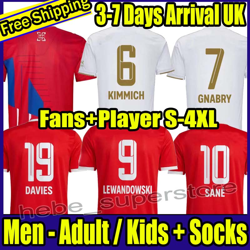 S-4XL 2022 2023 Football jerseys 22 23 MANE LEWANDOWSKI SANE GORETZKA COMAN MULLER DAVIES soccer football shirt Men Kids kit HUMANRACE, 2021-home
S-4XL 2022 2023 Football jerseys 22 23 MANE LEWANDOWSKI SANE GORETZKA COMAN MULLER DAVIES soccer football shirt Men Kids kit HUMANRACE, 2021-home