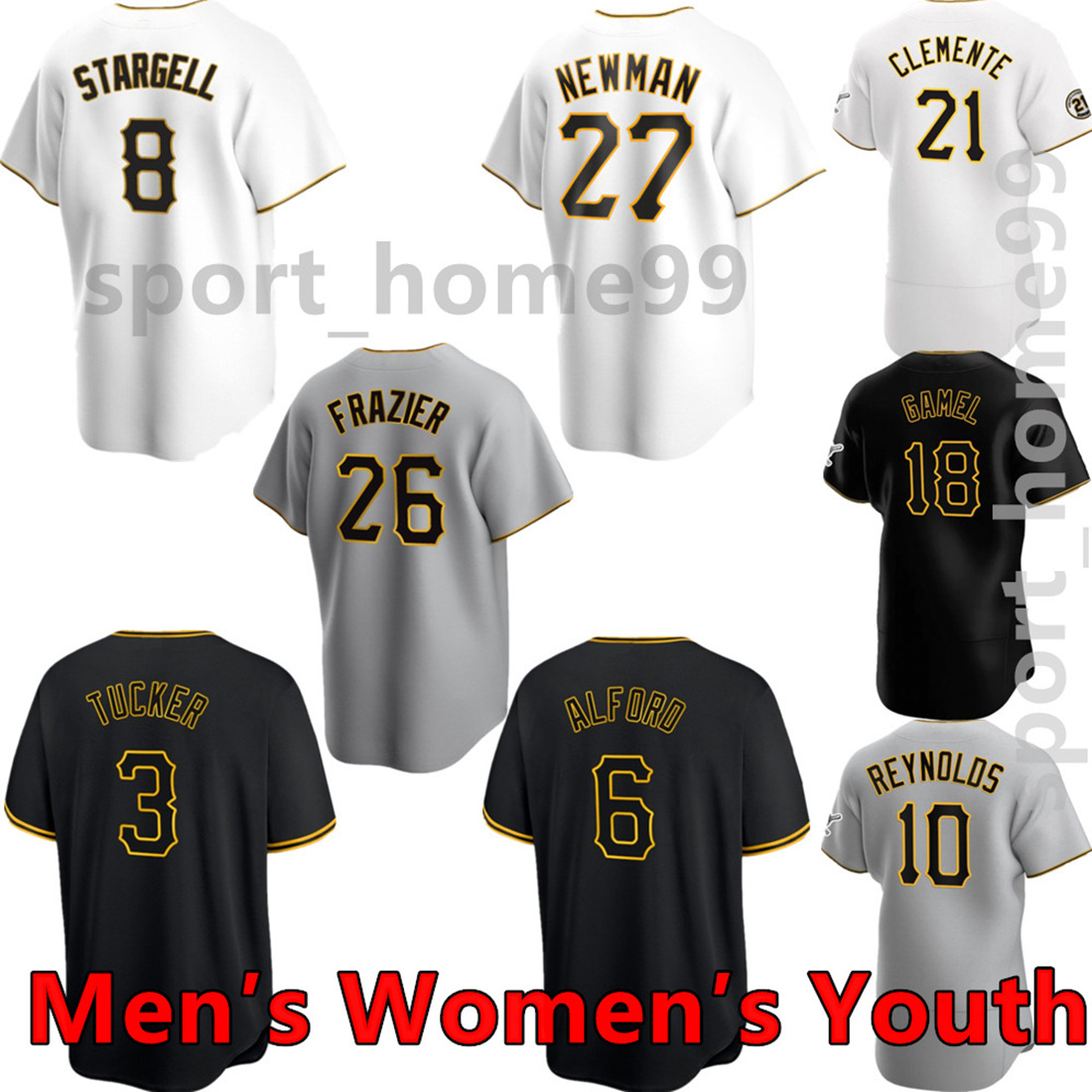 21/22 Top New 27 Kevin Newman Jersey 3 Cole Tucker 64 Diego Castillo 44 Hoy Park 21 Roberto Clemente Reynolds 19 Daniel Vogelbach Custom Men Women Youth Baseball Jerseys, Color 16
21/22 Top New 27 Kevin Newman Jersey 3 Cole Tucker 64 Diego Castillo 44 Hoy Park 21 Roberto Clemente Reynolds 19 Daniel Vogelbach Custom Men Women Youth Baseball Jerseys, Color 16
