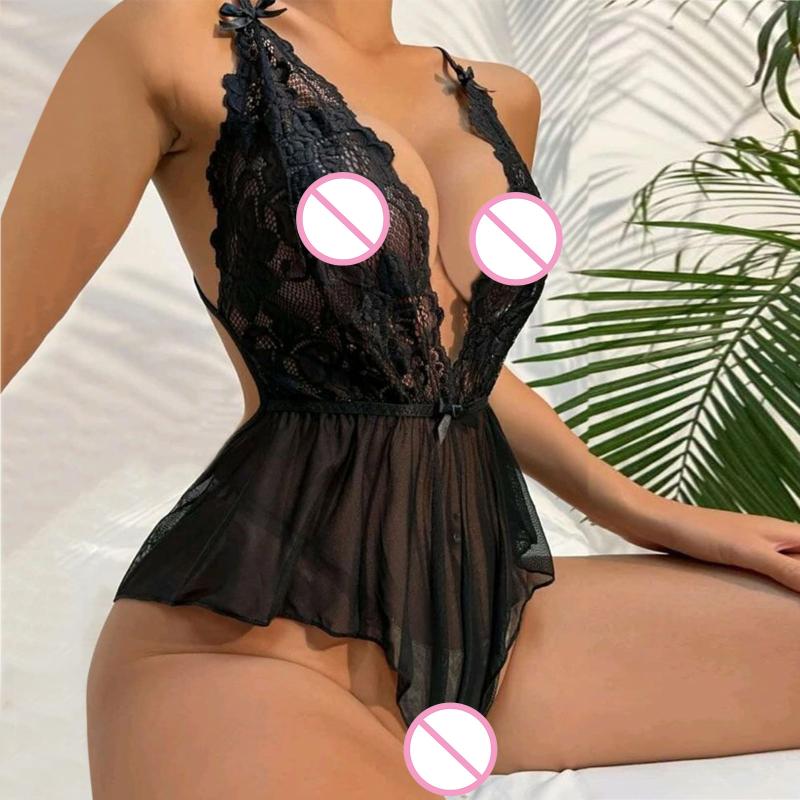 Bras Sets Mens Boxers M Sexy Fashion V Neck Lace Lingerie Underwear Sleepwear Steel Ring Pajamas Piece LingerieBras, Black
Bras Sets Mens Boxers M Sexy Fashion V Neck Lace Lingerie Underwear Sleepwear Steel Ring Pajamas Piece LingerieBras, Black