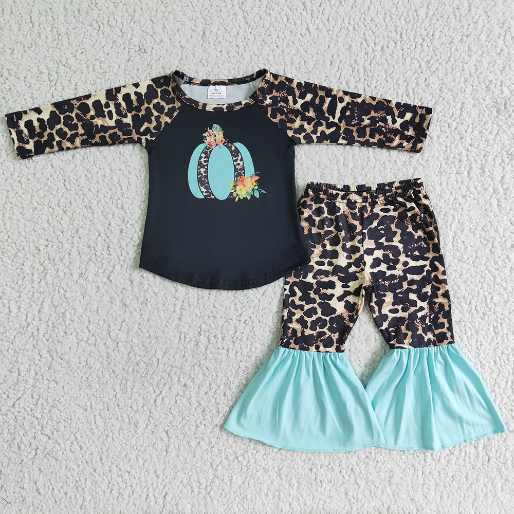 Halloween Day Kids Clothing Set Fashion Toddler Girls Clothes Pumpkin Print Boutique Fall Baby Girl Long Sleeve Top Leopard Bell Pants Sets Wholesale Bulk RTS, Only outfits
Halloween Day Kids Clothing Set Fashion Toddler Girls Clothes Pumpkin Print Boutique Fall Baby Girl Long Sleeve Top Leopard Bell Pants Sets Wholesale Bulk RTS, Only outfits
