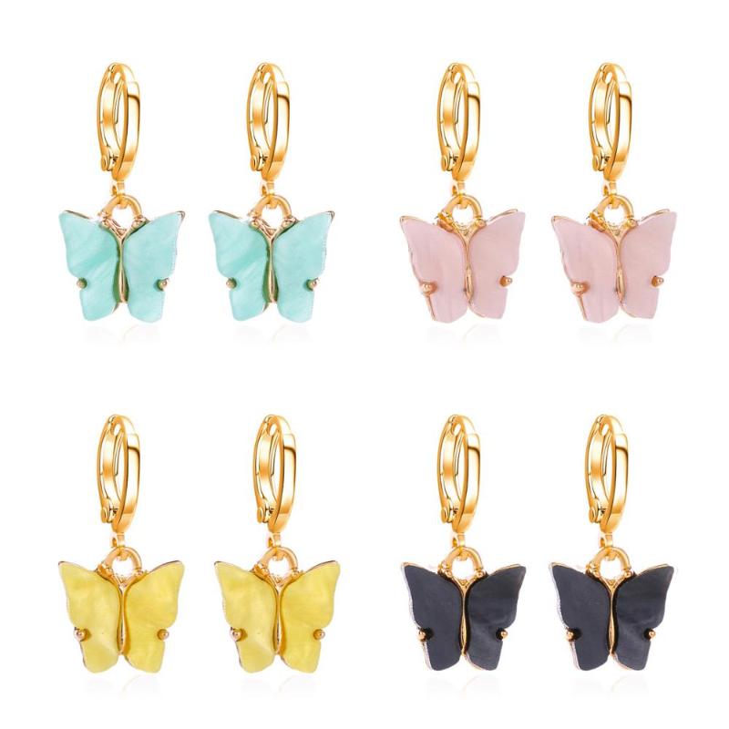 Dangle & Chandelier Pair Earings Multicolor Butterfly Earrings For Girlfriend Cute Insect Gentlewoman Jewelry GiftsDangle
Dangle & Chandelier Pair Earings Multicolor Butterfly Earrings For Girlfriend Cute Insect Gentlewoman Jewelry GiftsDangle
