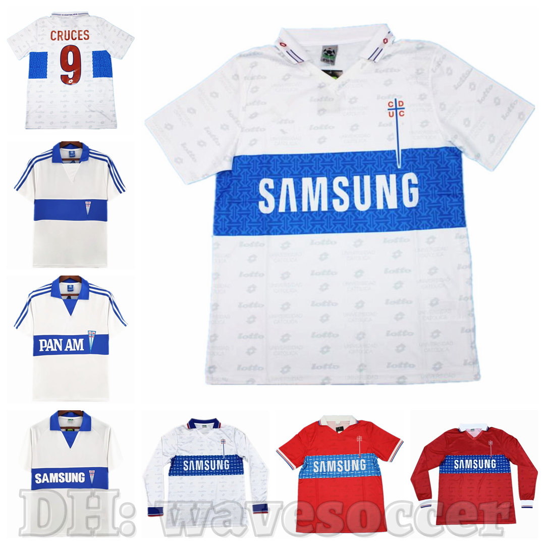 UNIVERSIDAD CATOLICA 84 87 93 96 Soccer Jerseys Retro maillot classic vintage camisetas football shirts Uniforms long sleeve men home away CRUCES ACOSTA, 96 red away long sleeve
UNIVERSIDAD CATOLICA 84 87 93 96 Soccer Jerseys Retro maillot classic vintage camisetas football shirts Uniforms long sleeve men home away CRUCES ACOSTA, 96 red away long sleeve