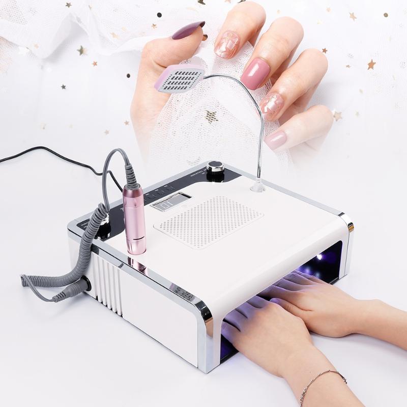 Nail Art Equipment 3 IN 1 Machine Set With 108W LED Lamp Nails Dryer And Powerful Vacuum Cleaner & Electric Drill Manicure
Nail Art Equipment 3 IN 1 Machine Set With 108W LED Lamp Nails Dryer And Powerful Vacuum Cleaner & Electric Drill Manicure