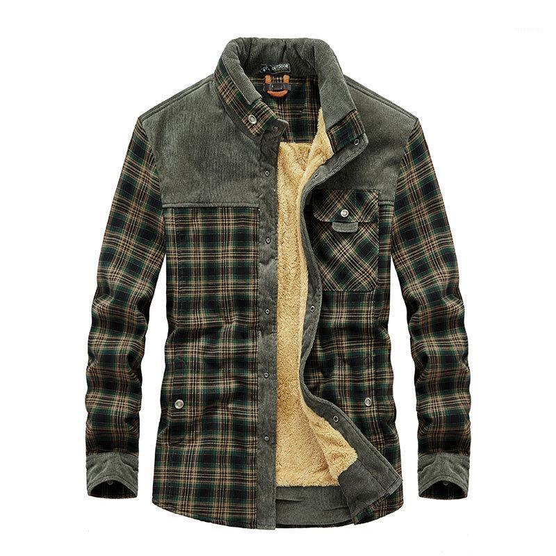 Men's Casual Shirts Winter Shirt For Men Thick Cotton Warm Fleece Plaid Male Long Sleeve Patchwork Flannel Jacket Plus Size 4XL, Black
Men's Casual Shirts Winter Shirt For Men Thick Cotton Warm Fleece Plaid Male Long Sleeve Patchwork Flannel Jacket Plus Size 4XL, Black