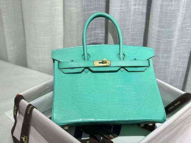 Fashion Lizard Leather Platinum Pure Handmade 30bk Hand-held Atmospheric One Shoulder Atmospheric Middle-aged Mother Bag, Aqua blue
Fashion Lizard Leather Platinum Pure Handmade 30bk Hand-held Atmospheric One Shoulder Atmospheric Middle-aged Mother Bag, Aqua blue