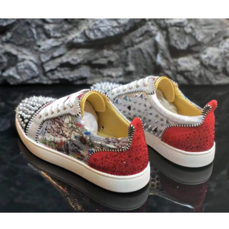 Mens shoes casual Male sneakers Flat Dress trainers Luxury designer shoes knight spiked red bottoms shoes for men Fashion Summer VV
Mens shoes casual Male sneakers Flat Dress trainers Luxury designer shoes knight spiked red bottoms shoes for men Fashion Summer VV