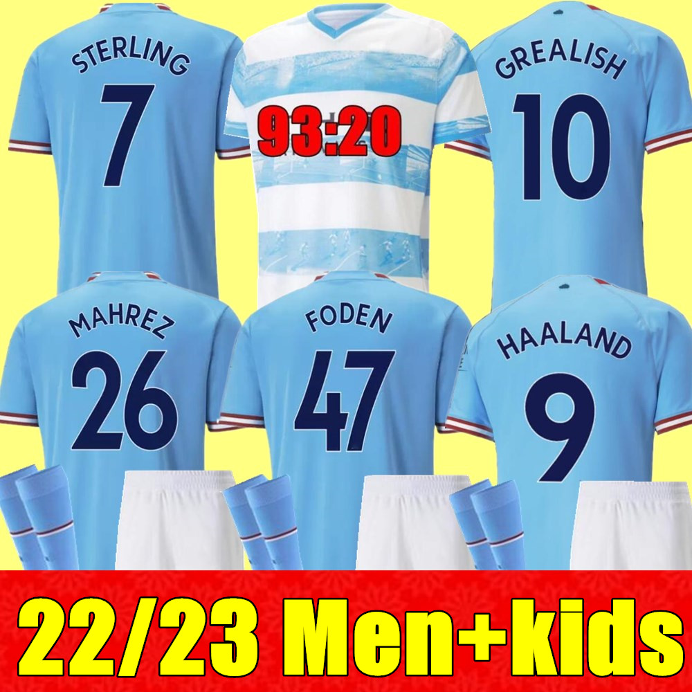 New HAALAND soccer jersey 22 23 DE BRUYNE MANS CITIES GREALISH STERLING G. JESUS FERRAN MAHREZ foden 2022 2023 football shirt uniforms men kids kit sets, Kids away+socks
New HAALAND soccer jersey 22 23 DE BRUYNE MANS CITIES GREALISH STERLING G. JESUS FERRAN MAHREZ foden 2022 2023 football shirt uniforms men kids kit sets, Kids away+socks