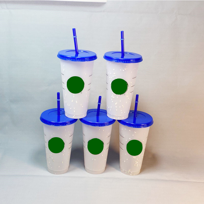 SBKS 24oz/710ml Straw Cup With Logo Color Changing Plastic Mugs Tumbler Reusable Clear Drinking Flat Bottom Pillar Shape Lid Straw Cups mug W2, 24oz/710ml mix colors in color chan
SBKS 24oz/710ml Straw Cup With Logo Color Changing Plastic Mugs Tumbler Reusable Clear Drinking Flat Bottom Pillar Shape Lid Straw Cups mug W2, 24oz/710ml mix colors in color chan