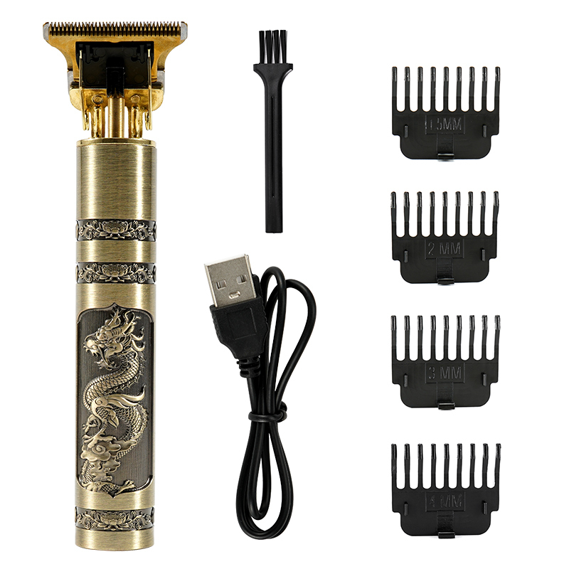 Professional Barber Hair Clipper Rechargeable Electric Finish Cutting Machine Beard Trimmer Shaver Cordless Corded 220623