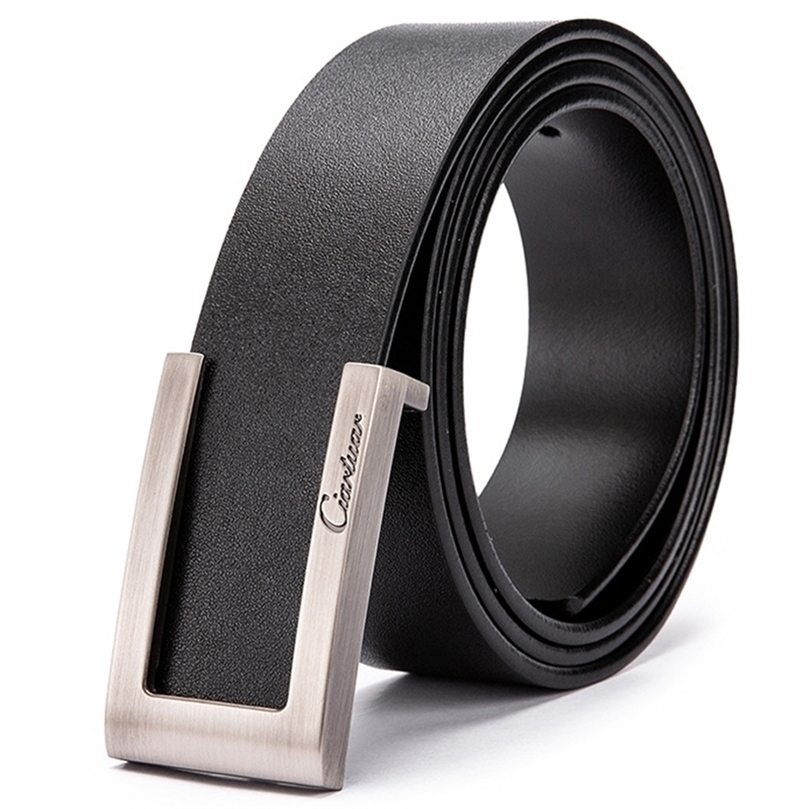 Ciartuar Leather Belts for Men High Quality Designer Brand Male Belt Luxury Mens Belts Strap Mens Gift Simple Belt Ceinture 220811, Black
Ciartuar Leather Belts for Men High Quality Designer Brand Male Belt Luxury Mens Belts Strap Mens Gift Simple Belt Ceinture 220811, Black