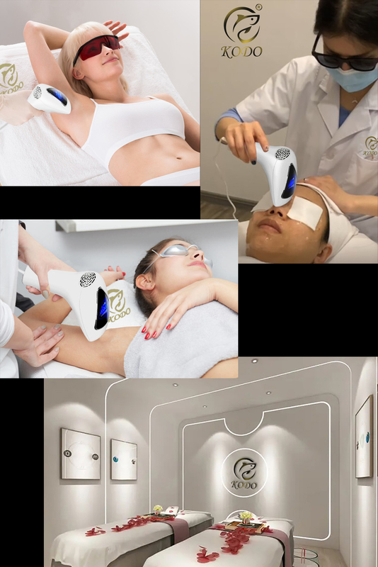 KODO 900000 Flashes Laser Epilator drop Laser Sell IPL Poepilator Hair Removal Painless Electric Epilator Machine 220323
