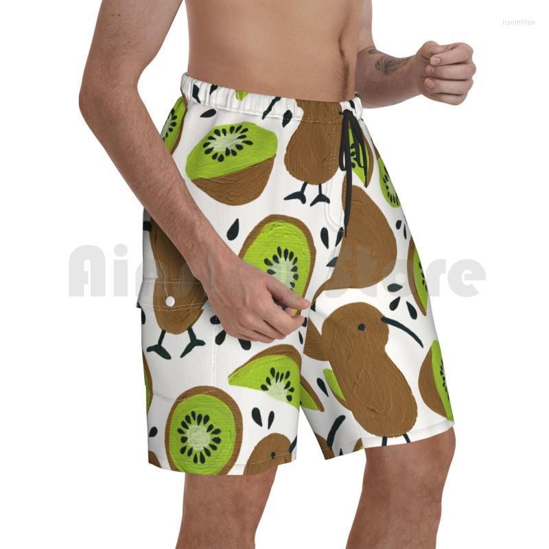 Men' Shorts Kiwis & Beach Men Pants Swim Trunks Kiwi Bird Fruit Zealand Pattern Green Acrylic CatcoqMen' Naom22, Beach shorts
Men' Shorts Kiwis & Beach Men Pants Swim Trunks Kiwi Bird Fruit Zealand Pattern Green Acrylic CatcoqMen' Naom22, Beach shorts