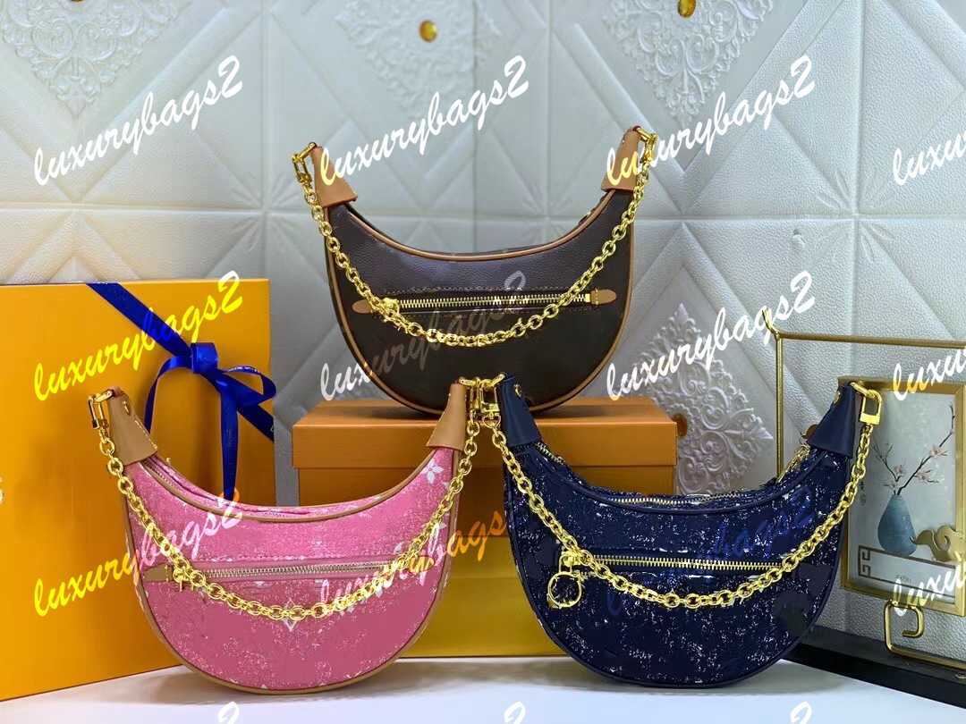 Luxuries Designers Women Designer Crossbody Shoulder Bags Purse Half Moon Shaped Baguette Designer Wallet Blue 23cm M81166 M81098 3 Colors Handbags, Deep blue letter
Luxuries Designers Women Designer Crossbody Shoulder Bags Purse Half Moon Shaped Baguette Designer Wallet Blue 23cm M81166 M81098 3 Colors Handbags, Deep blue letter