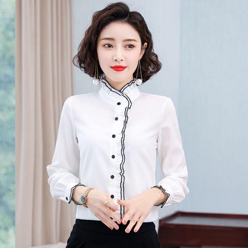 Women' Blouses & Shirts Office Wear Women Korean Fashion Blusas Mujer De Moda 2022 Tops Chic Point Chemises Femme Urbano Bonitas Y Baratas, Photo color1
Women' Blouses & Shirts Office Wear Women Korean Fashion Blusas Mujer De Moda 2022 Tops Chic Point Chemises Femme Urbano Bonitas Y Baratas, Photo color1
