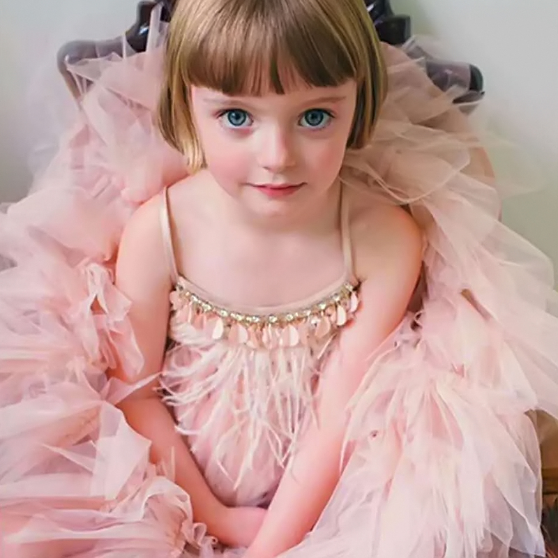 Elegant Girls Princess Dress Kids Birthday Wedding Party Layered Tulle Dresses Baby Girl White 1st Communion Sleeveless Costume
Elegant Girls Princess Dress Kids Birthday Wedding Party Layered Tulle Dresses Baby Girl White 1st Communion Sleeveless Costume