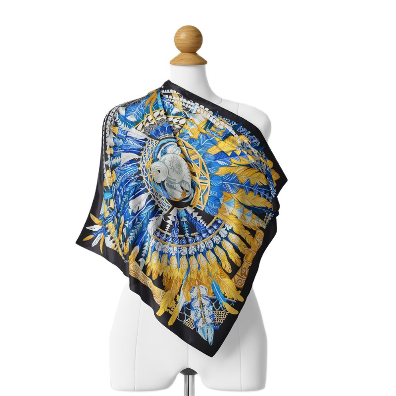 Scarves Feather Design Silk Scarf Twill Headband Square Women Print Small Neckerchief Bandana Foulard GiftScarves
Scarves Feather Design Silk Scarf Twill Headband Square Women Print Small Neckerchief Bandana Foulard GiftScarves
