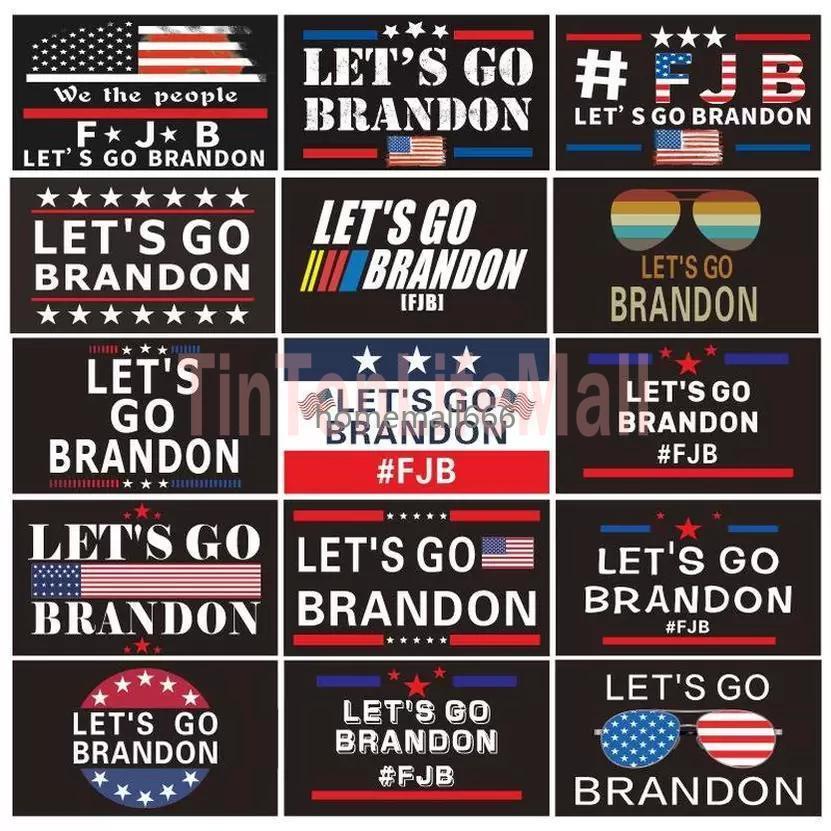 DHL Fast Ship Let's go Brandon Trump Election Flag Double Sided Presidential Flags 150*90cm Home Garden Banners AA
DHL Fast Ship Let's go Brandon Trump Election Flag Double Sided Presidential Flags 150*90cm Home Garden Banners AA