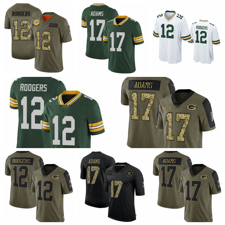 2022 Green Bay''Packers''Men's Davante Adams Aaron Rodgers Camo Salute To Service Limited Stitched football Jersey
2022 Green Bay''Packers''Men's Davante Adams Aaron Rodgers Camo Salute To Service Limited Stitched football Jersey