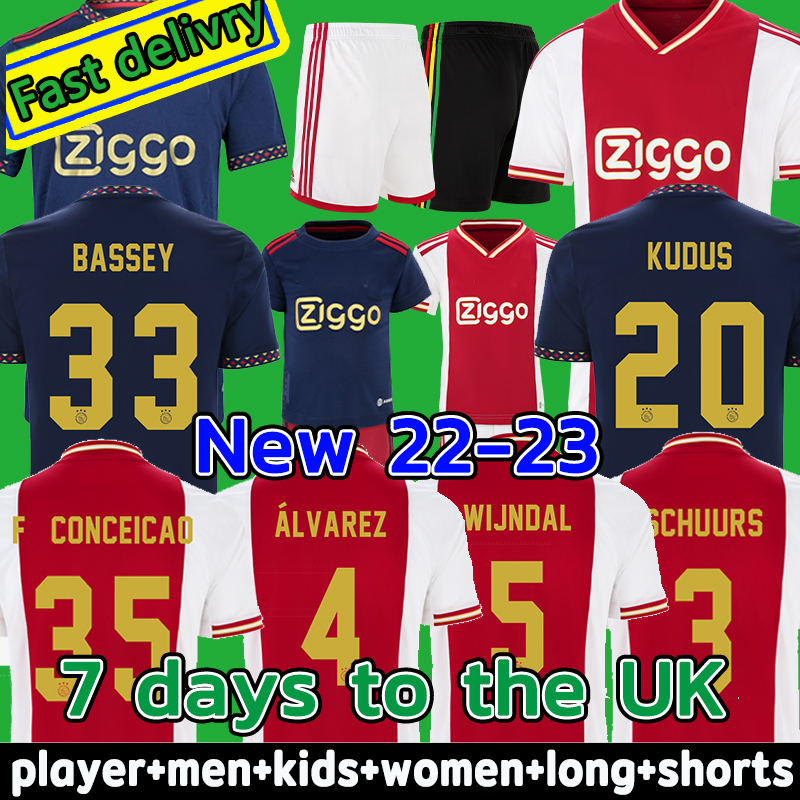 22 23 TADIC AJAXS soccer jersey BERGWIJN 7 2022 football shirt home ANTONY BLIND HALLER NERES men kids kit third set uniforms, 22-23-shorts-away
22 23 TADIC AJAXS soccer jersey BERGWIJN 7 2022 football shirt home ANTONY BLIND HALLER NERES men kids kit third set uniforms, 22-23-shorts-away