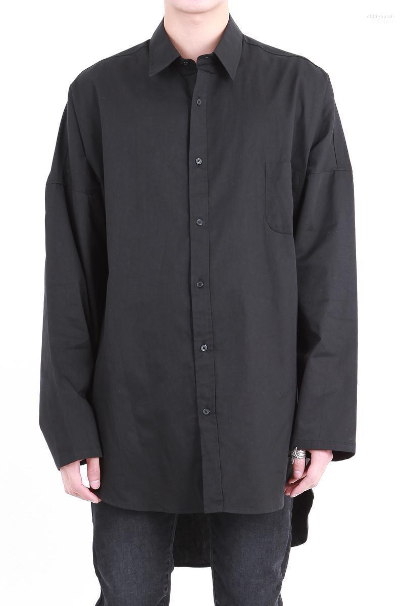 Men's Casual Shirts Streetwear Spring Men Irregular Oversize Solid Color Coat Male Loose Long-sleeved Shirt Trendy Cotton ClothesMen's Eldd2, White
Men's Casual Shirts Streetwear Spring Men Irregular Oversize Solid Color Coat Male Loose Long-sleeved Shirt Trendy Cotton ClothesMen's Eldd2, White