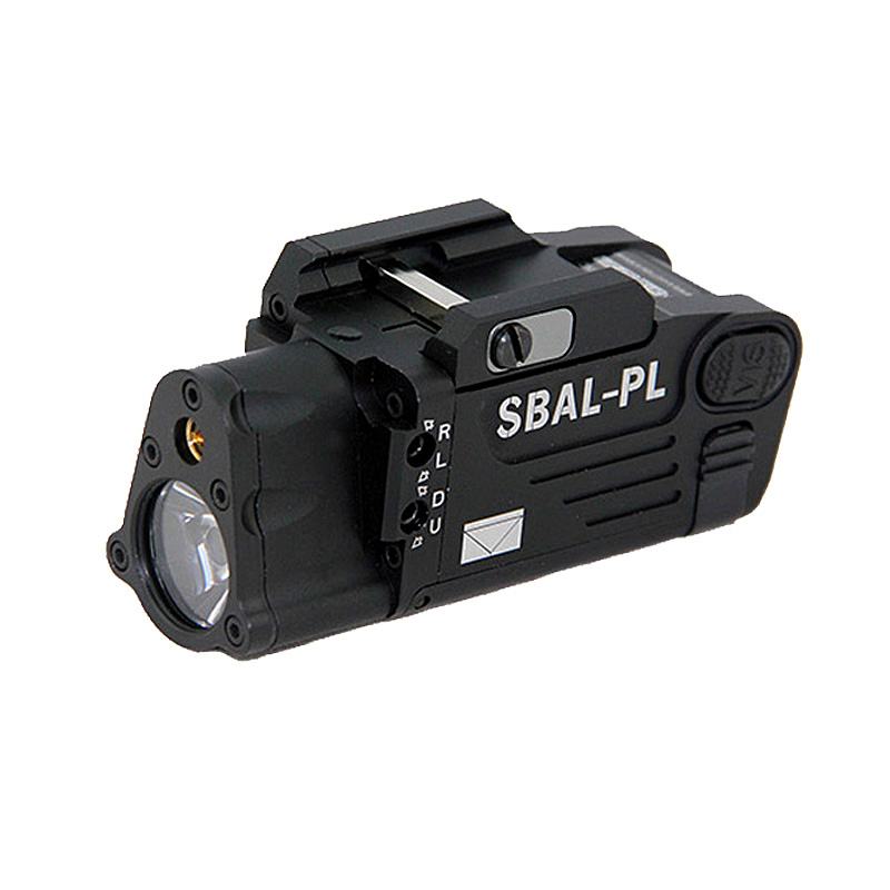 Tactical SBAL-PL Pistol Light With Integrated Red Laser 400 lumen LED Gun Light Hunting Rifle Flashlight Fit Picatinny Rail Aluminum CNC Machined
Tactical SBAL-PL Pistol Light With Integrated Red Laser 400 lumen LED Gun Light Hunting Rifle Flashlight Fit Picatinny Rail Aluminum CNC Machined