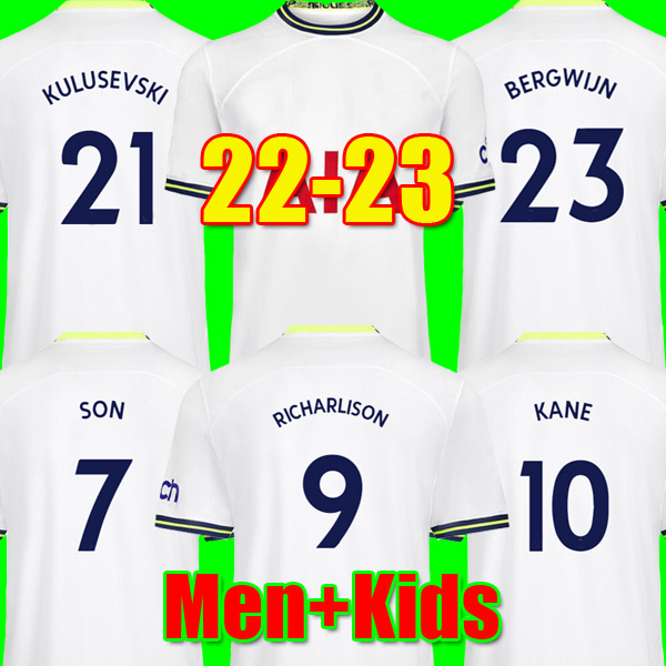 21 22 23 KANE SON KULUSEVSKI Soccer Jerseys Tottenham RICHARLISON HOJBJERG home 2022 2023 LUCAS Third 3rd Top Football kit shirt purple tops Men kids sets uniforms, Away
21 22 23 KANE SON KULUSEVSKI Soccer Jerseys Tottenham RICHARLISON HOJBJERG home 2022 2023 LUCAS Third 3rd Top Football kit shirt purple tops Men kids sets uniforms, Away