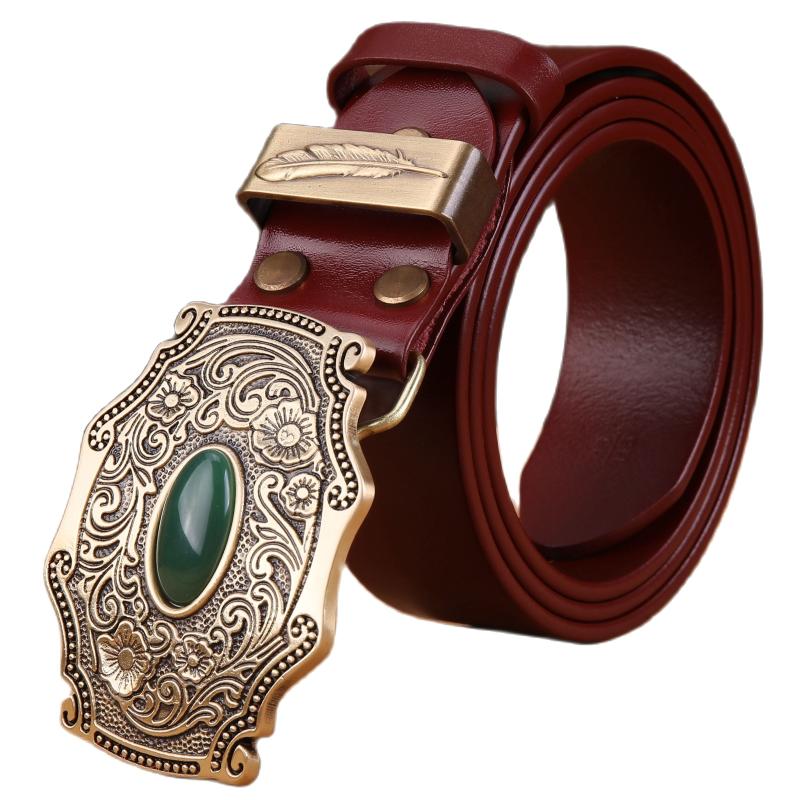 Belts Designer Belt Men High Quality For Leaf Flower 3.8 Cm Wide Strap Girdle Full Grain 100% Genuine Leather CowBelts, Black
Belts Designer Belt Men High Quality For Leaf Flower 3.8 Cm Wide Strap Girdle Full Grain 100% Genuine Leather CowBelts, Black
