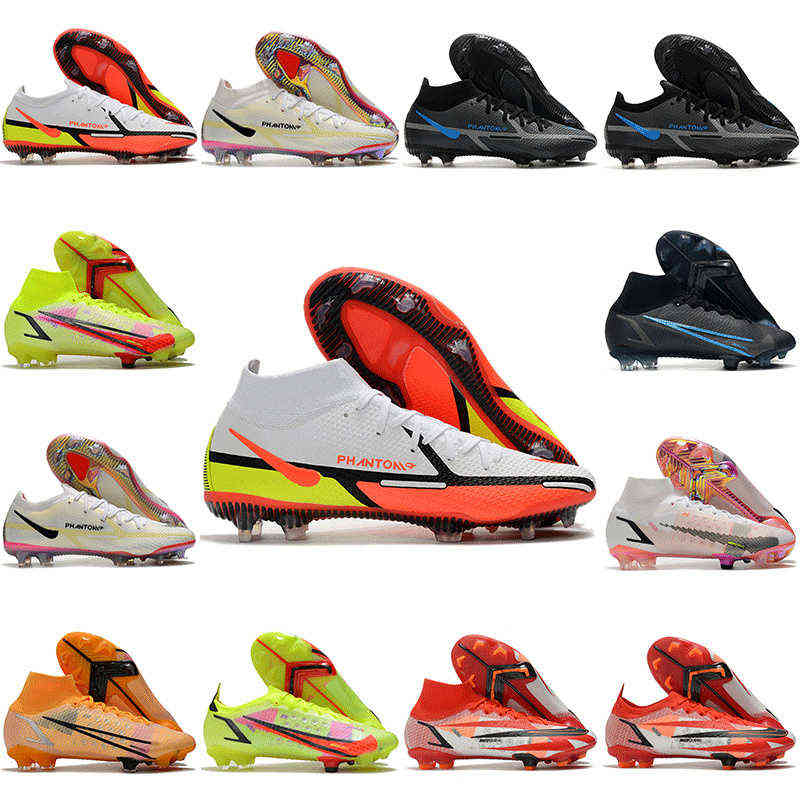 

Soccer Shoes New Men Football Boots Fg Phantom Gt2 Elite Motivation Pack Shoes Outdoor Training Cleats Chuteiras 220331, 05