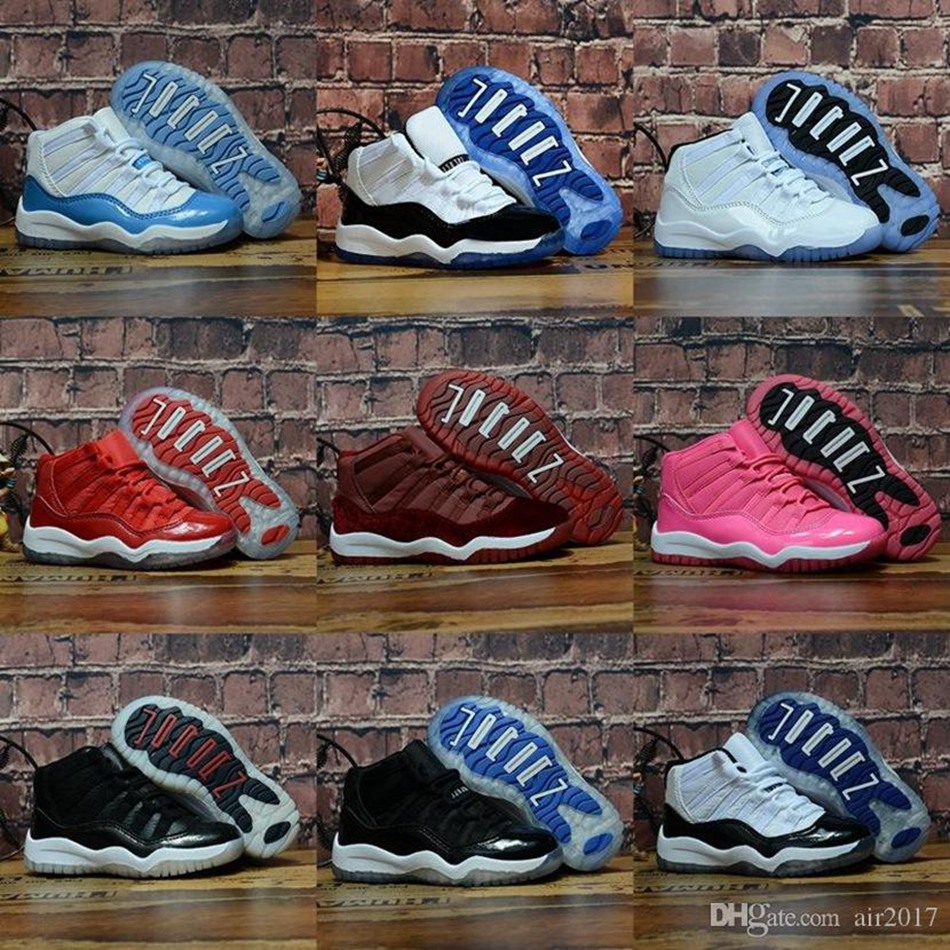 Kid 11 Space Jam Bred Concords Youth fashion Boys Basketball Shoes Sneakers Cool Grey Children Boy Girl Kid 11s White Pink Gray Suede Toddlers, 13
Kid 11 Space Jam Bred Concords Youth fashion Boys Basketball Shoes Sneakers Cool Grey Children Boy Girl Kid 11s White Pink Gray Suede Toddlers, 13