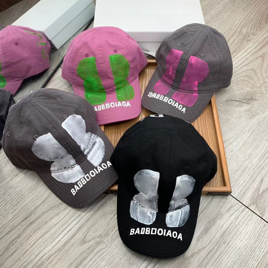 High Quality Street Cap Fashion Big Letters Baseball Hat Mens Womens Designer Sports Caps 4 Colors Casquette Adjustable Fit Hats