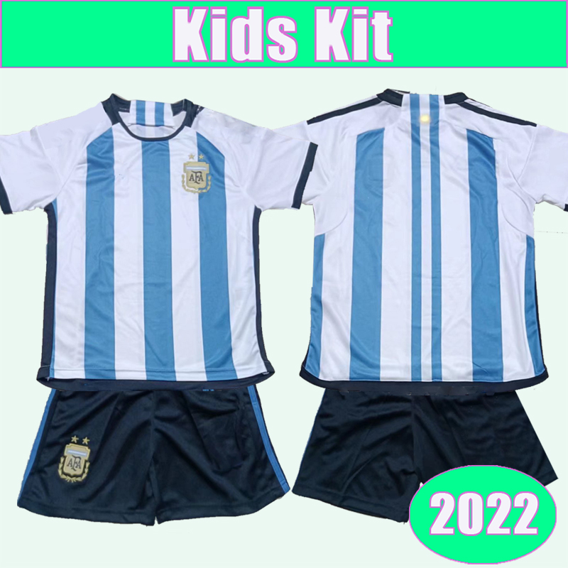 2022 Argentina National Team Kids Kit Soccer Jerseys DI MARIA HIGUAIN DYBALA AGUERO Home Classic Sapphire Football Shirts Short Sleeve Child Suit Uniforms, Tz9485 2022 home no socks
2022 Argentina National Team Kids Kit Soccer Jerseys DI MARIA HIGUAIN DYBALA AGUERO Home Classic Sapphire Football Shirts Short Sleeve Child Suit Uniforms, Tz9485 2022 home no socks